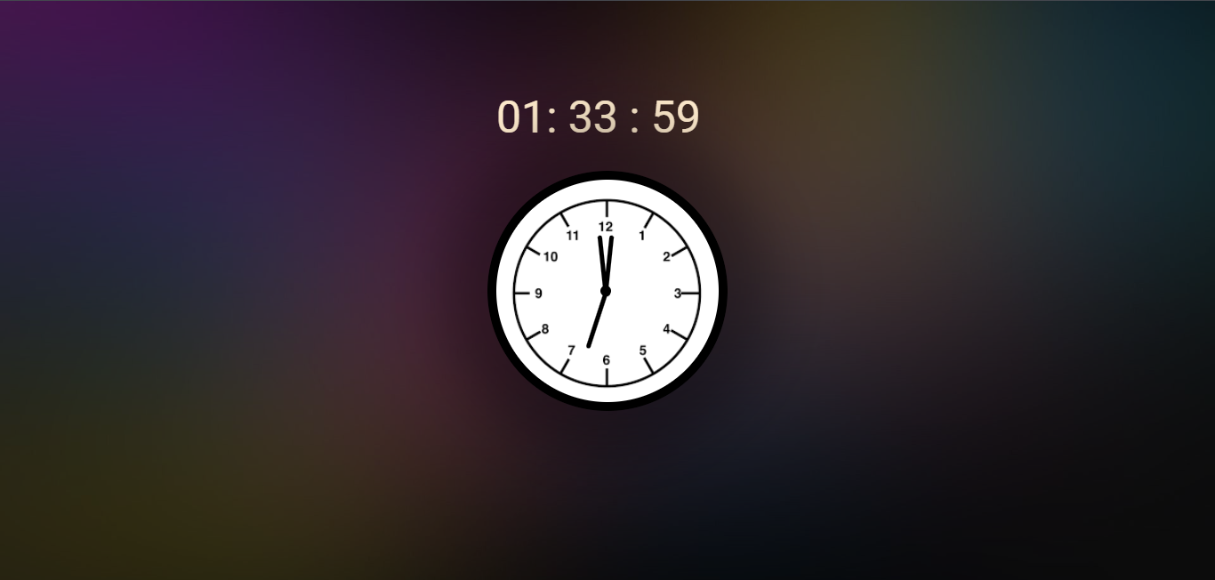 Digitalog Clock