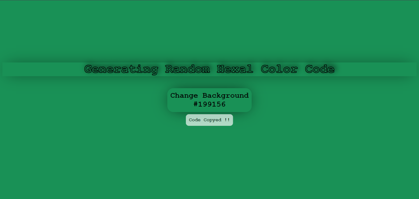 Color Code Generator